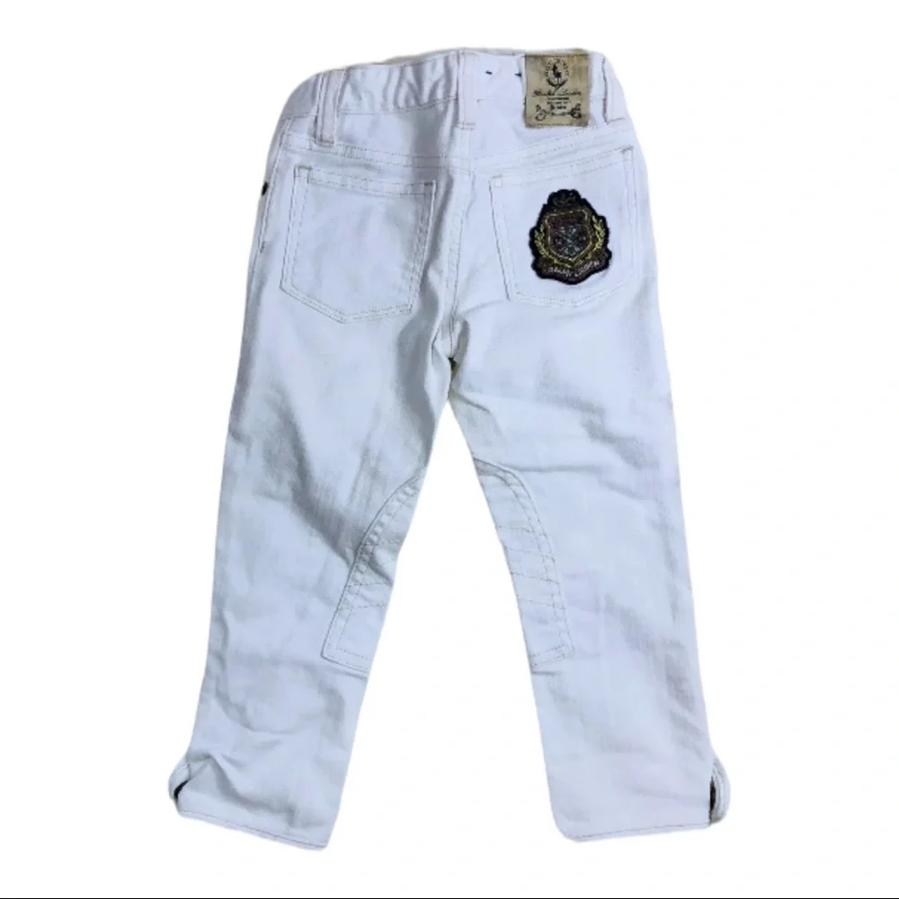 Ralph Lauren Crest White Jeans